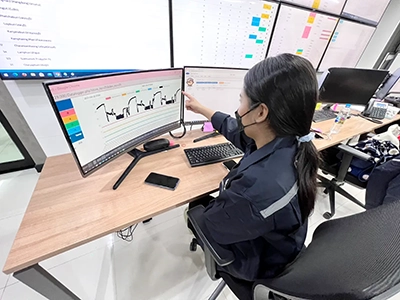 เจ้าหน้าที่เฝ้าระวังระบบ Monitoring ตลอด 24 ชั่วโมง